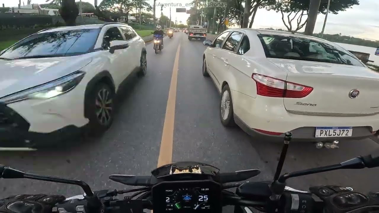 Z900 modelo 2026 em mais um trajeto real pelas ruas da Grande Belo Horizonte