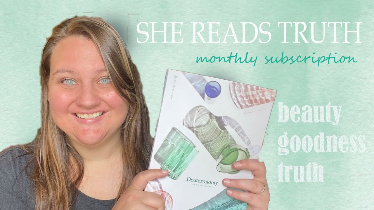 She Reads Truth Unboxing and Review | Monthly Bible Study Devotional Subscription Box | July 2021