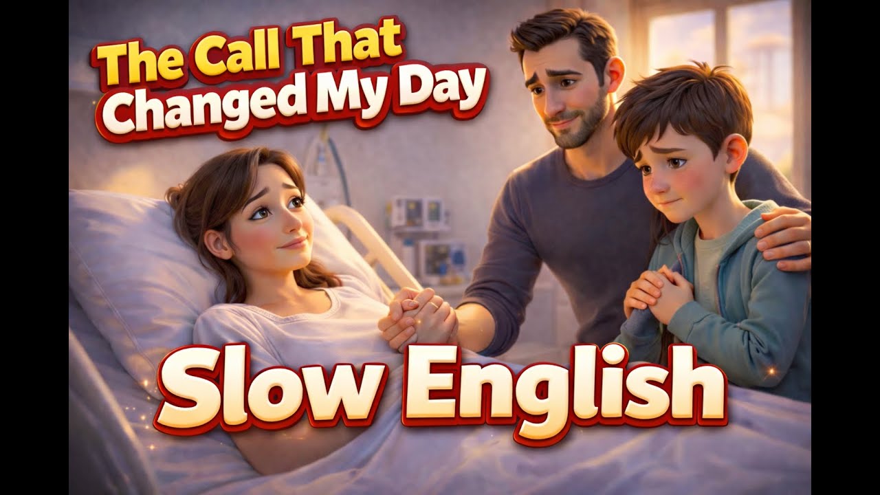 The Call That Changed My Day.. | Slow English Story for Beginners (A1–A2)