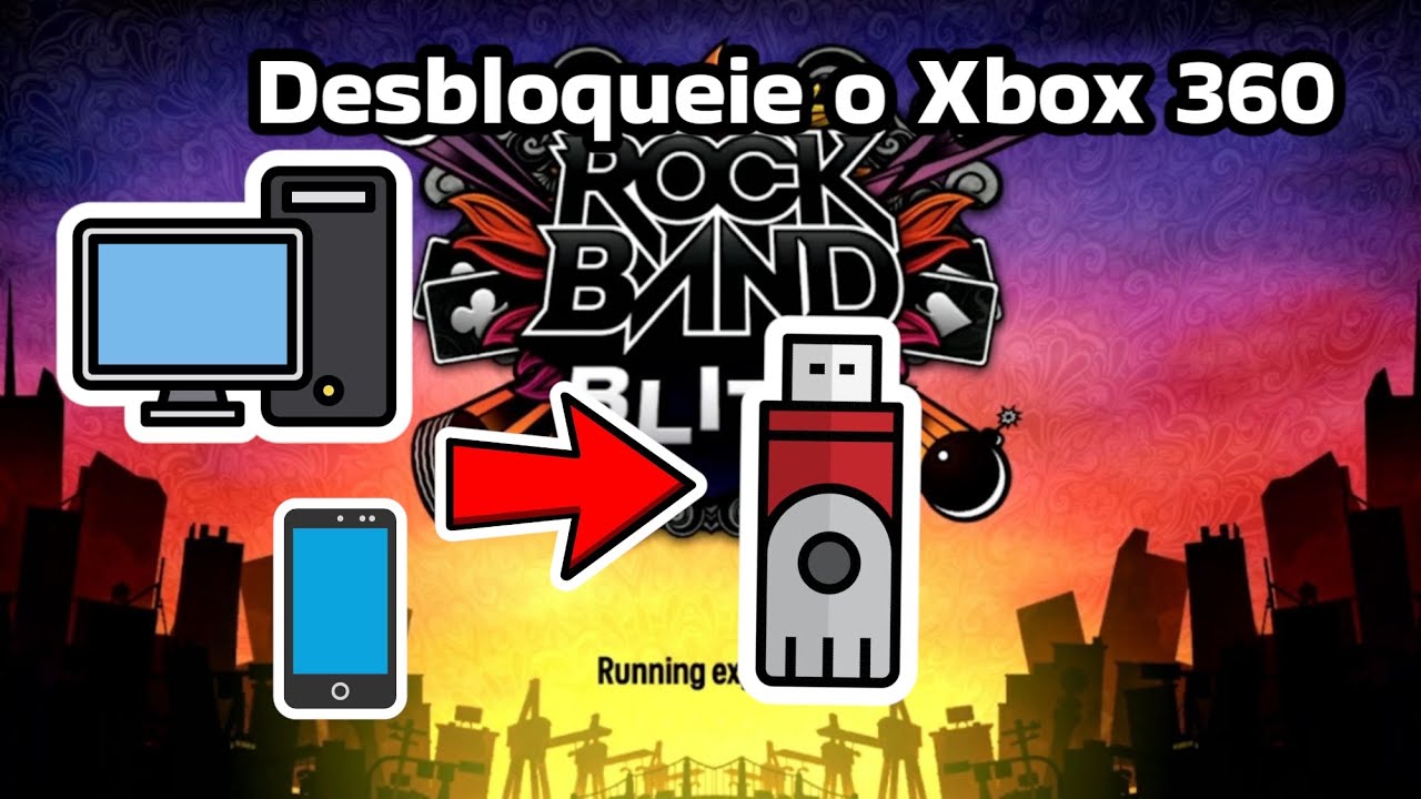 Como usar o exploit pra desbloquear o Xbox 360