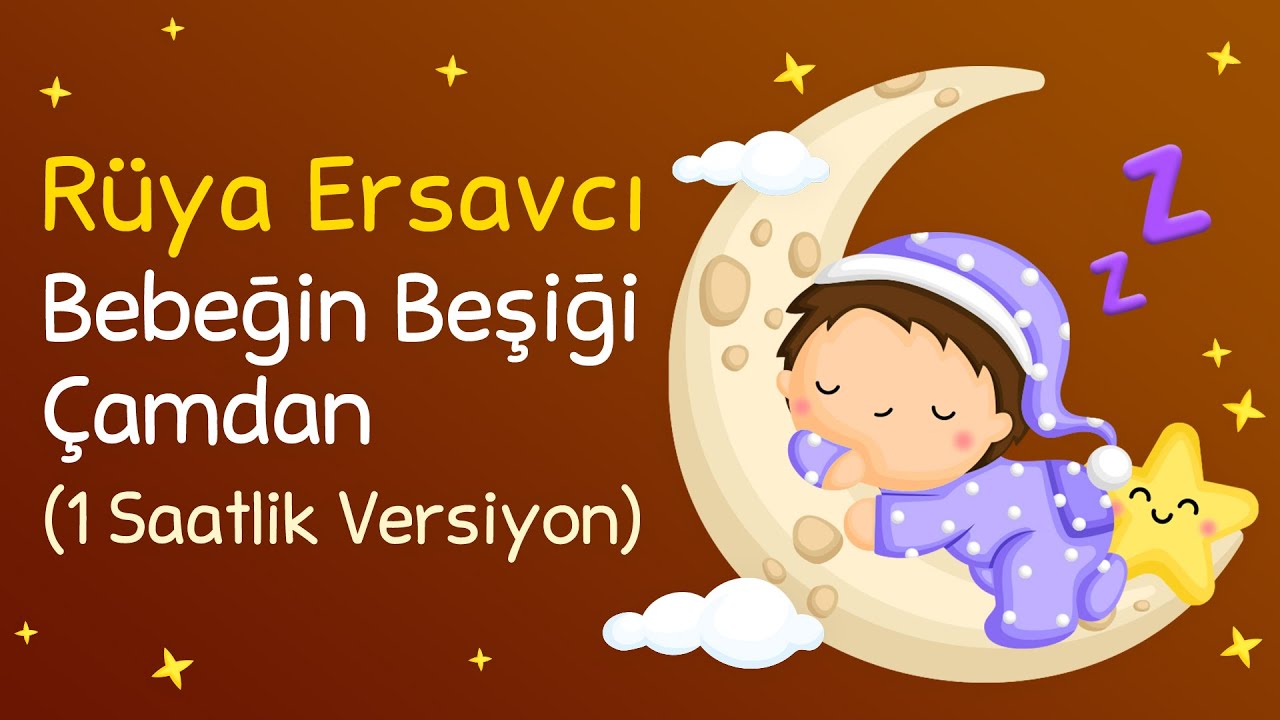 Rüya Ersavcı | Ninnilerle Rüyalar - 'Bebeğin Beşiği Camdan' (1 Saatlik Versiyon) 🌙