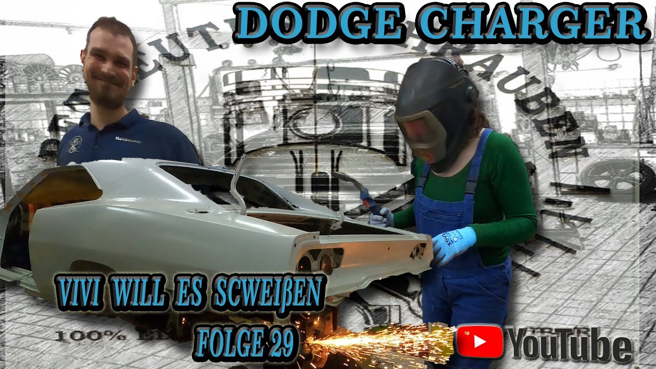 Dodge Charger 1968 Restauration Folge 29 Vivi will Schweißen