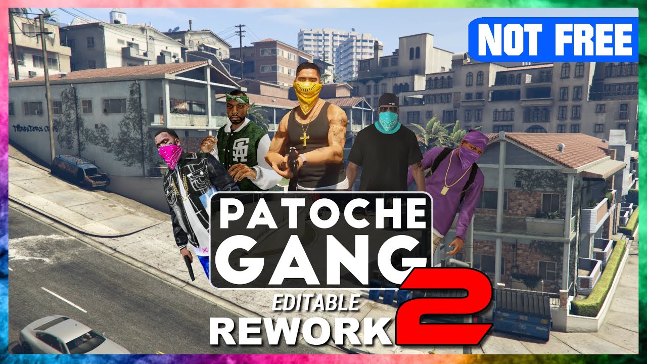 Patoche MLO Crips become Patoche gang 2 ! ( FIVEM ONLY )