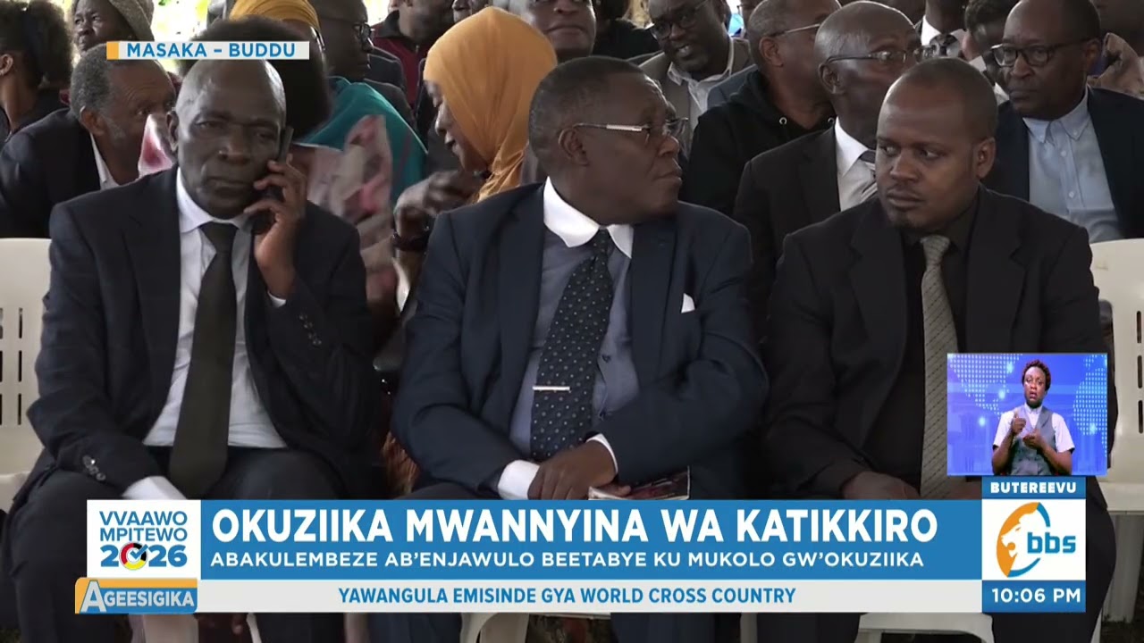 Mwannyina wa Katikkiro aziikiddwa, Beene amutenderezza olw'okuteekateeka obulungi abaana.