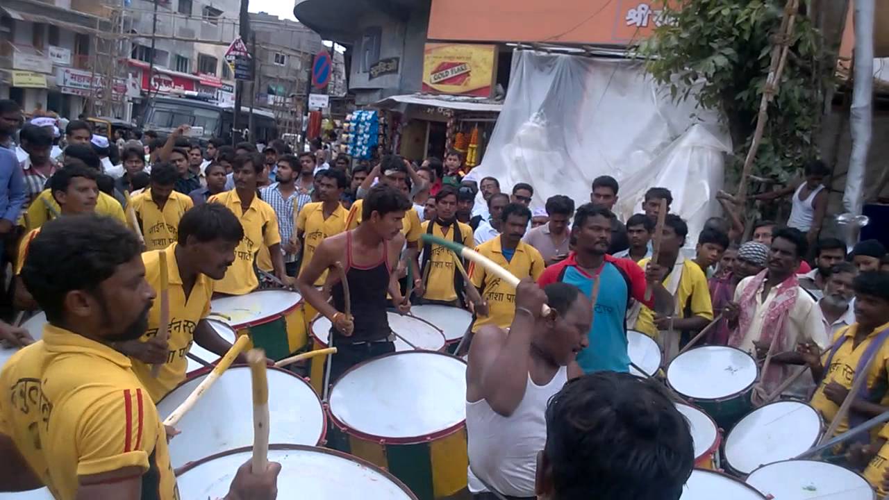 BABULGAO DHOL FOR VIDHARBHA KA RAAJA H B TOWN @ CHITAROLI NAGPUR