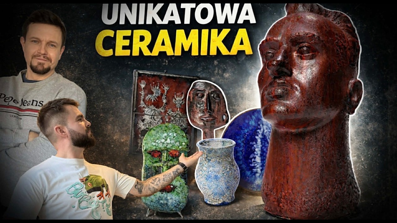 Odnaleziona kolekcja! Czarodziej Bolesław Książek, Łysa G&oacute;ra i Karny. Ceramika Polska.