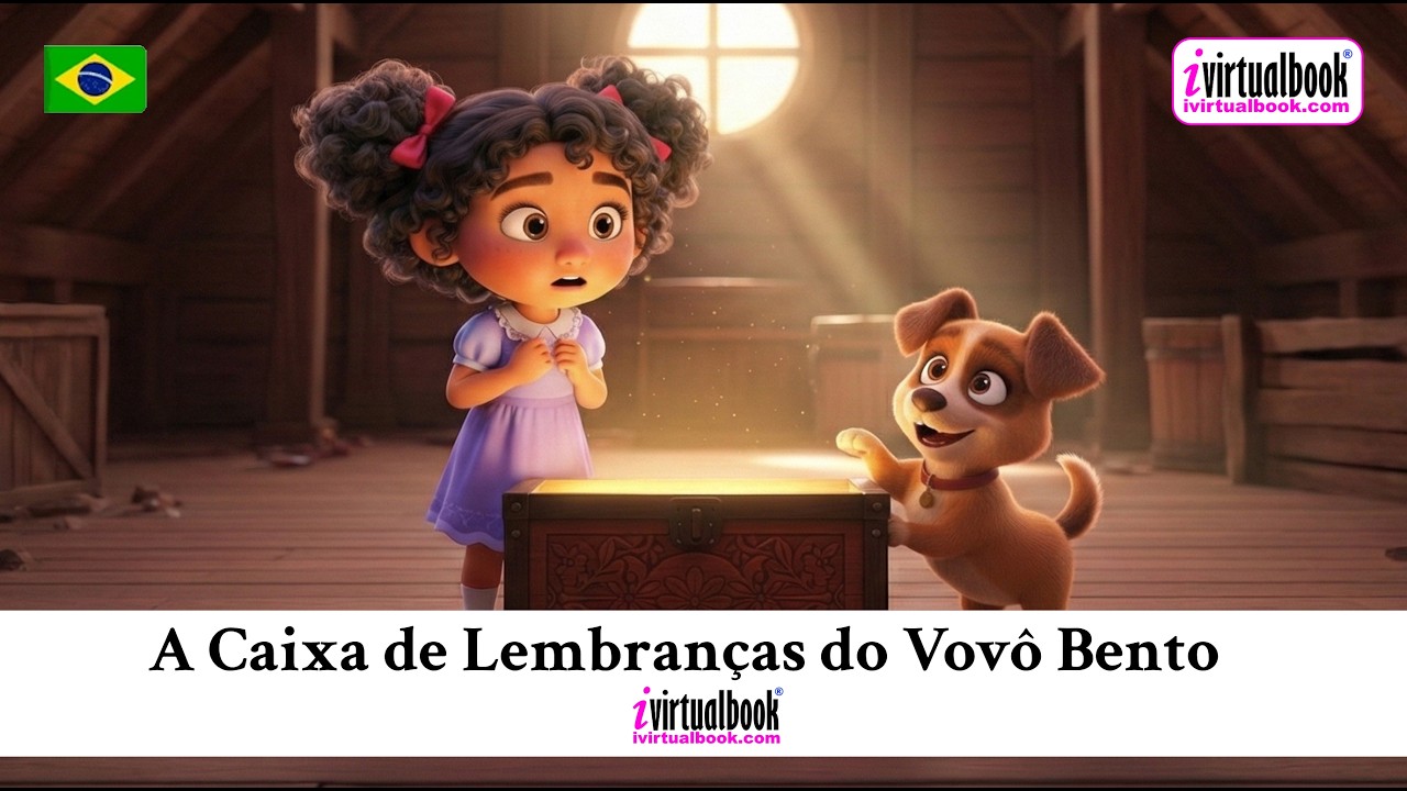 A CAIXA DE LEMBRANÇAS DO VOVÔ BENTO | #013 | História Infantil | iVirtualBook 🇧🇷