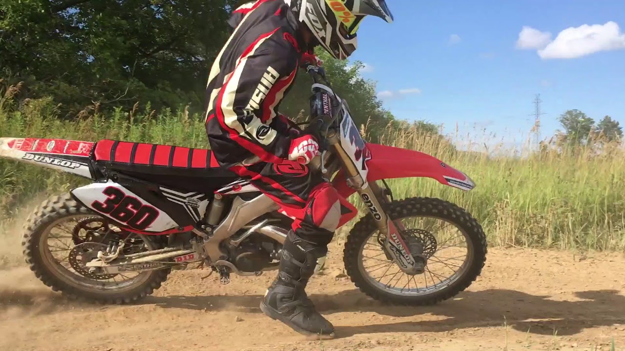 TWO STOKE CR 250 FMF vs Stock
