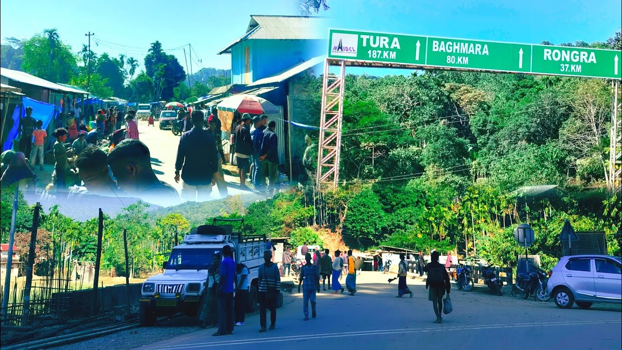 Maheshkhola Bazar _ South West Khasi Hills & South Garo Hills Bazar...✌️✌️