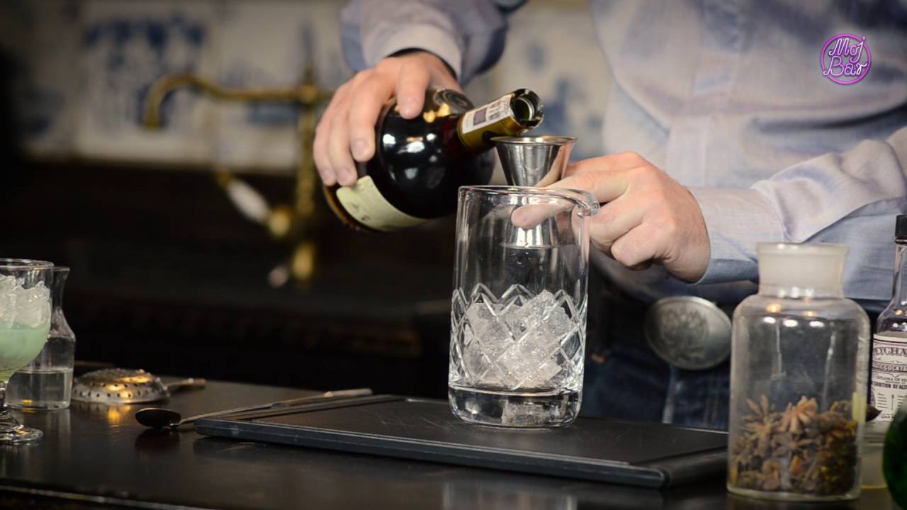 Jak zrobić Sazerac - przepis na klasycznego drinka z M&oacute;j Bar