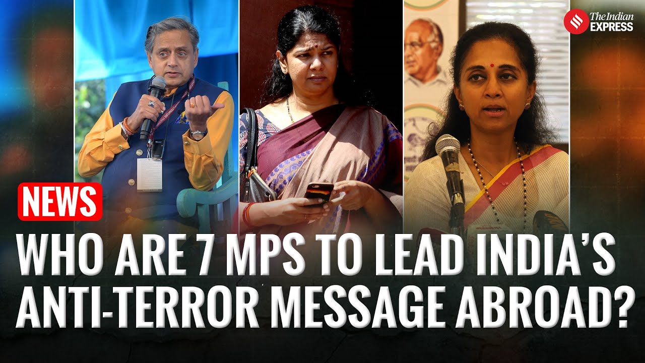 India Names 7 MPs for Global Diplomatic Mission | Shashi Tharoor | Supriya Sule | Kanimozhi |