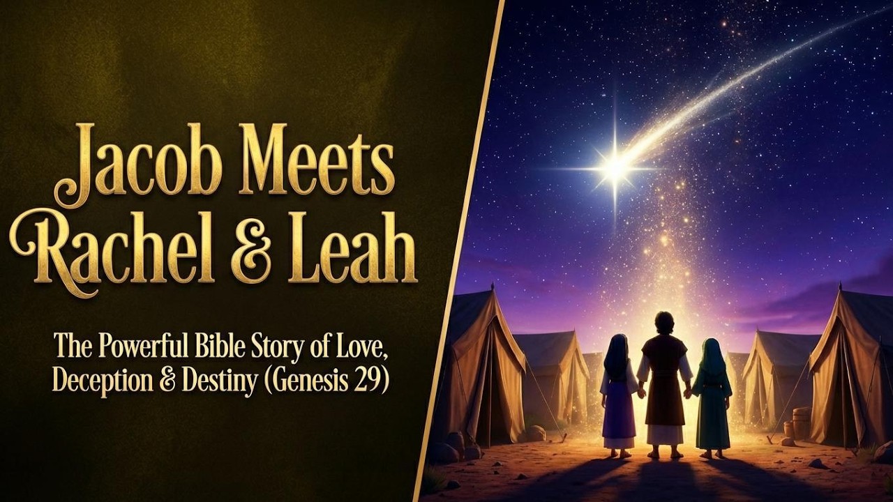 Jacob Meets Rachel & Leah | The Powerful Bible Story of Love, Deception & Destiny (Genesis 29)