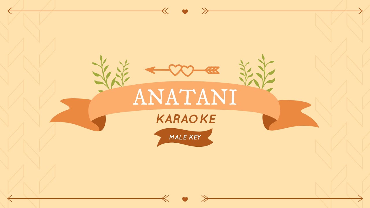 KARAOKE MISSING YOU ANATANE AITAKUTE MALE KEY,