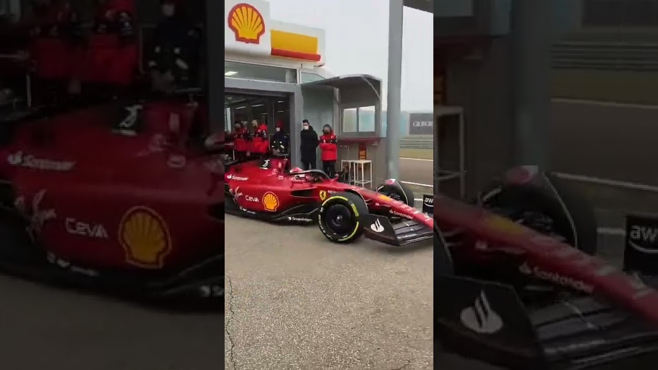 FERRARI F1-75 2022 TEST IN FIORANO