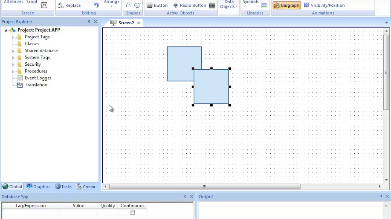 InTouch Machine Edition &ndash; 05 User Interface Overview