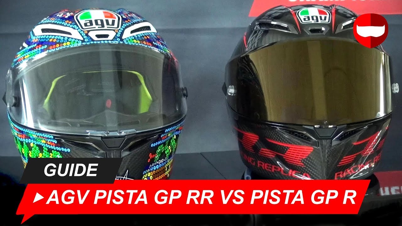 AGV Pista GP RR vs Pista GP R - ChampionHelmets.com