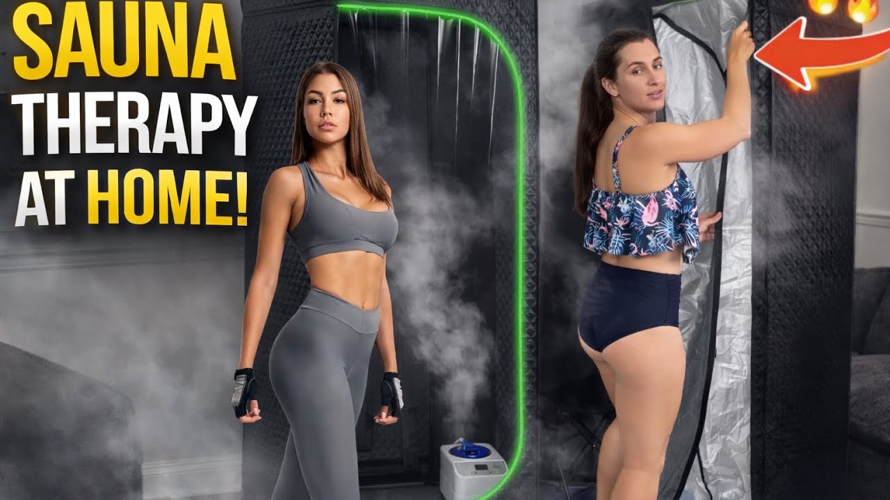 UNANEST Portable Full-Body Steam Sauna Tent for Home – Large Indoor Personal Sauna with 9 Heat Level