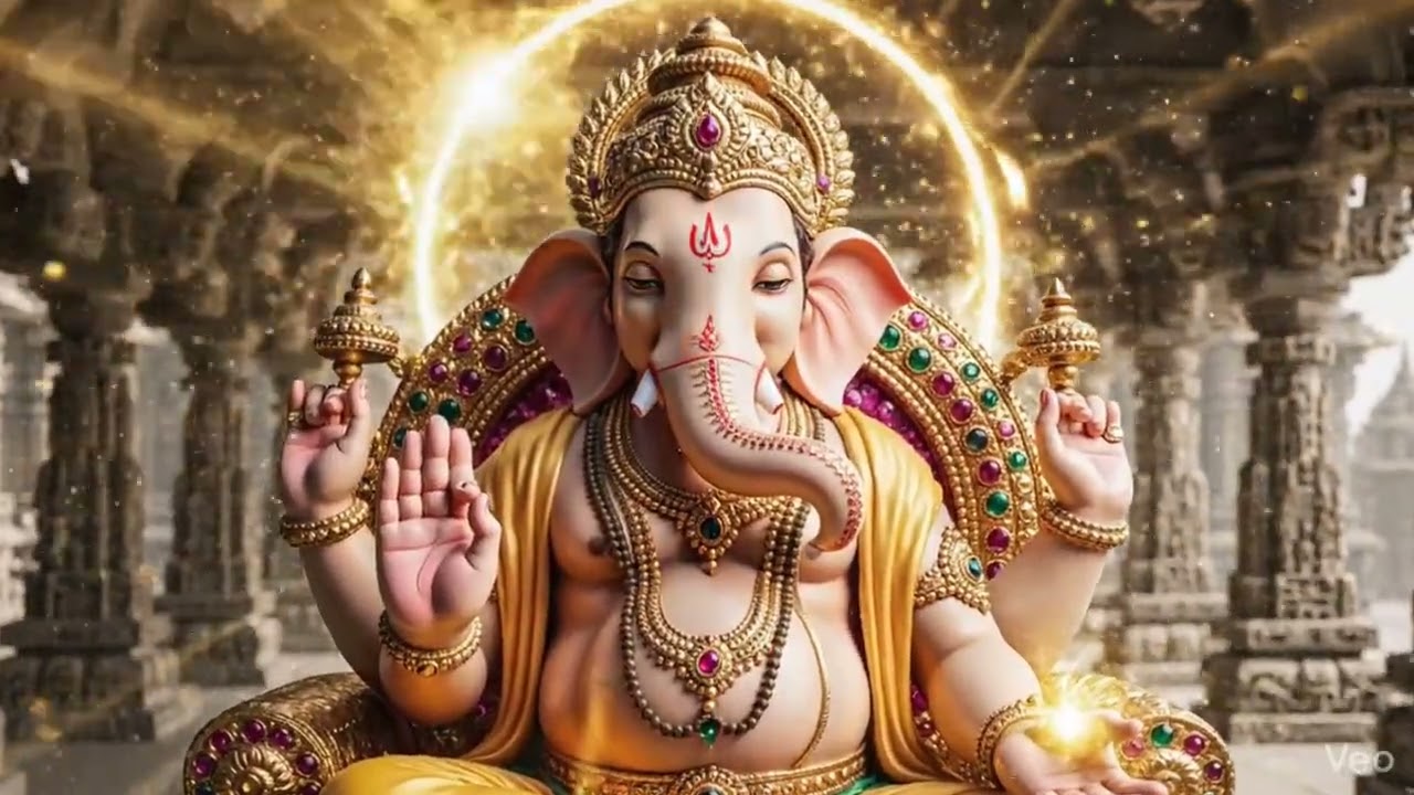 Pranamya Shirsa Devam Ganpati Stotra Full | Powerful Ganesh Mantra |Ganpati Bappa Morya#love#ganpati