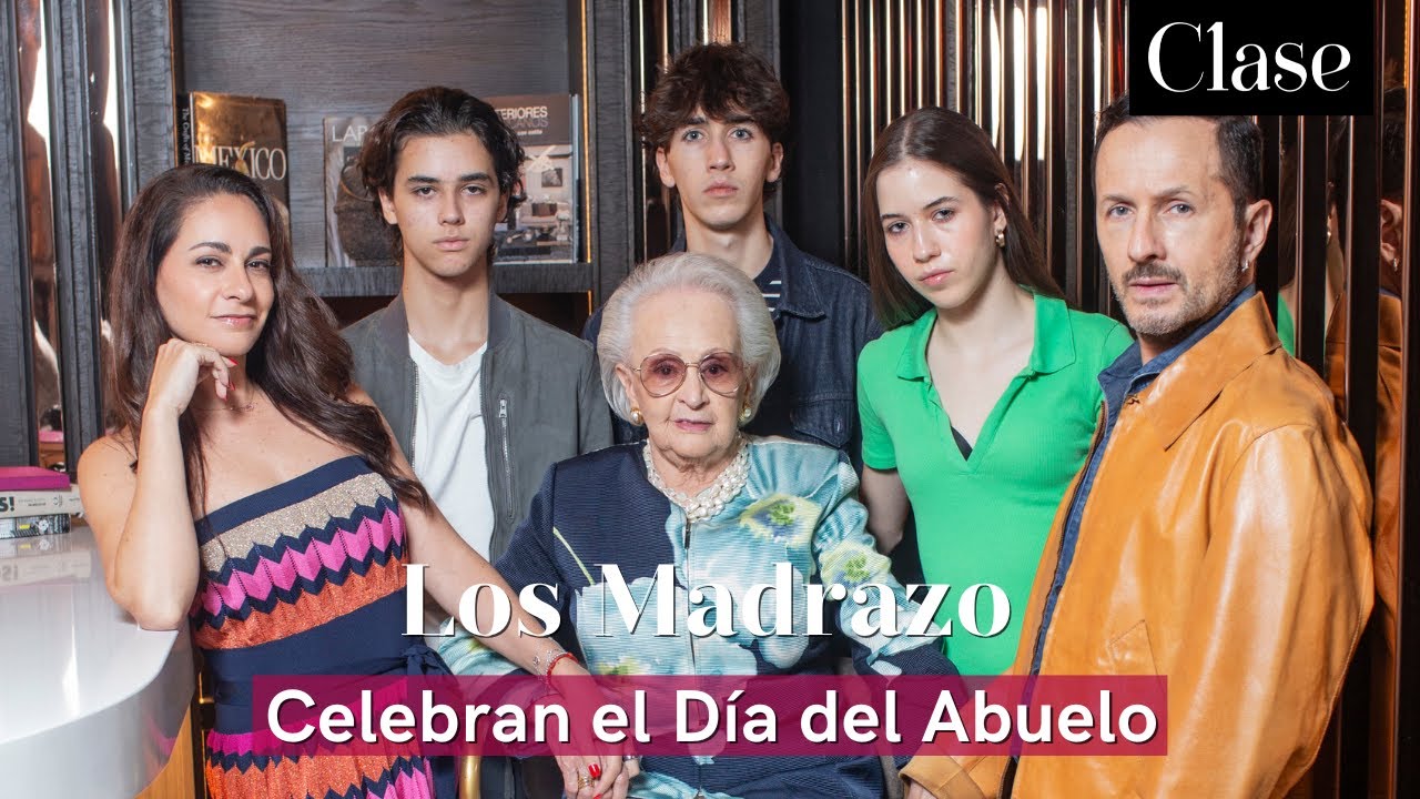 La familia Madrazo celebra el Día del Abuelo 2025 con mucho amor y recuerdos | Entrevista