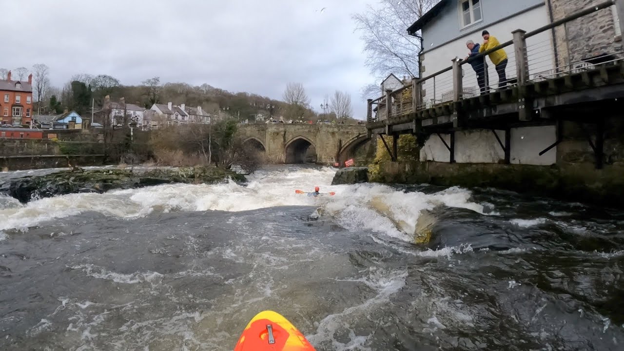 Kayaking The River Dee
