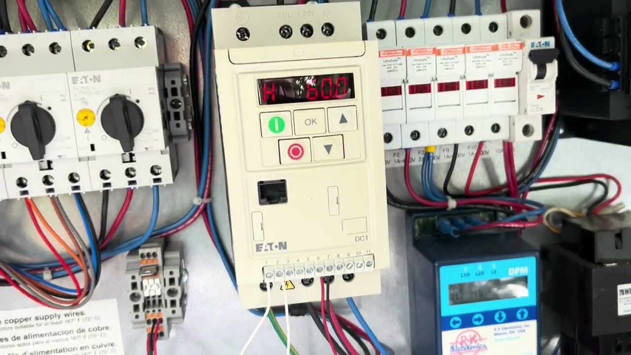 Eaton VFD cooling fan issue