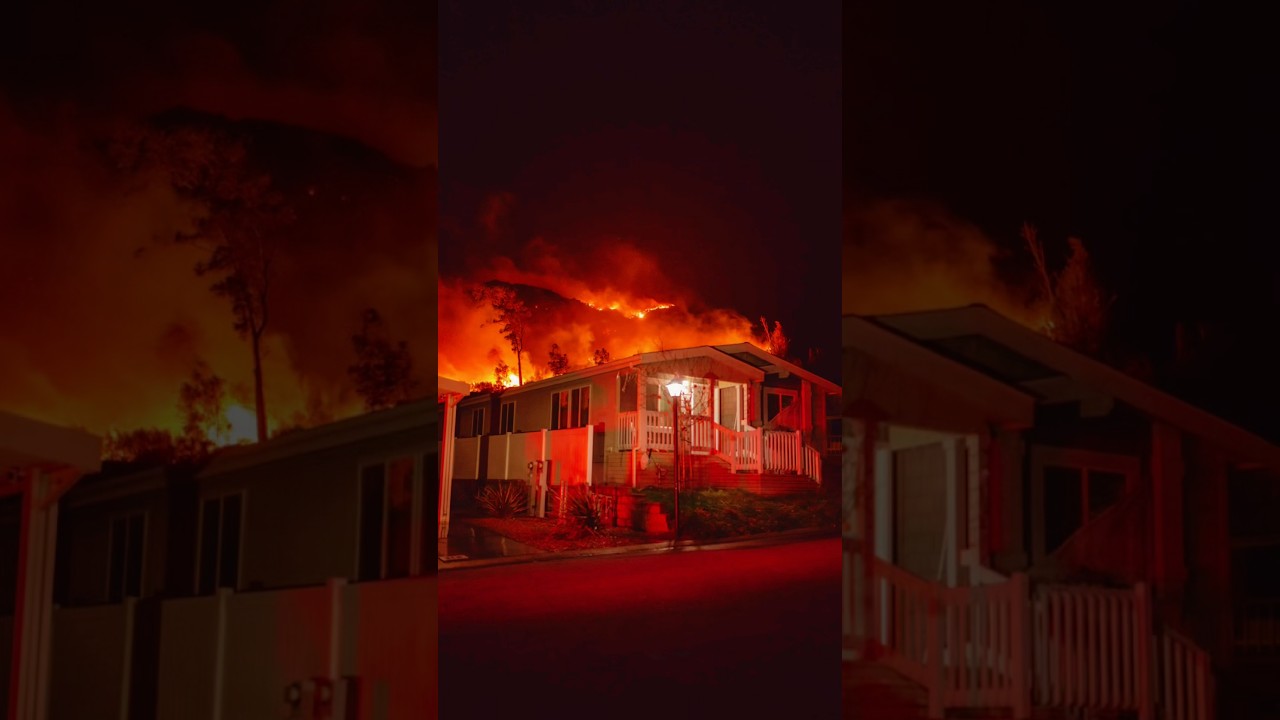 Sylmar fires in California 2025! 🙏🏼