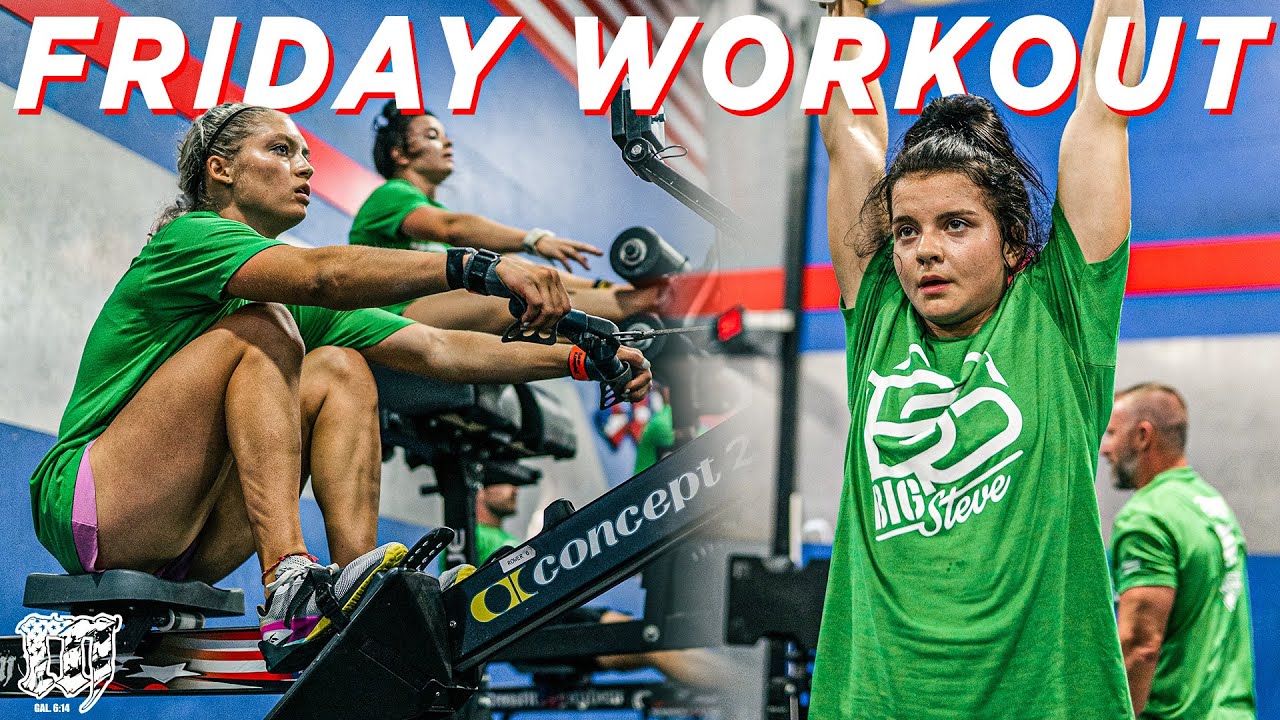 BENCH AMRAP // MAL O’BRIEN & HALEY ADAMS Friday Workout 10.1.21