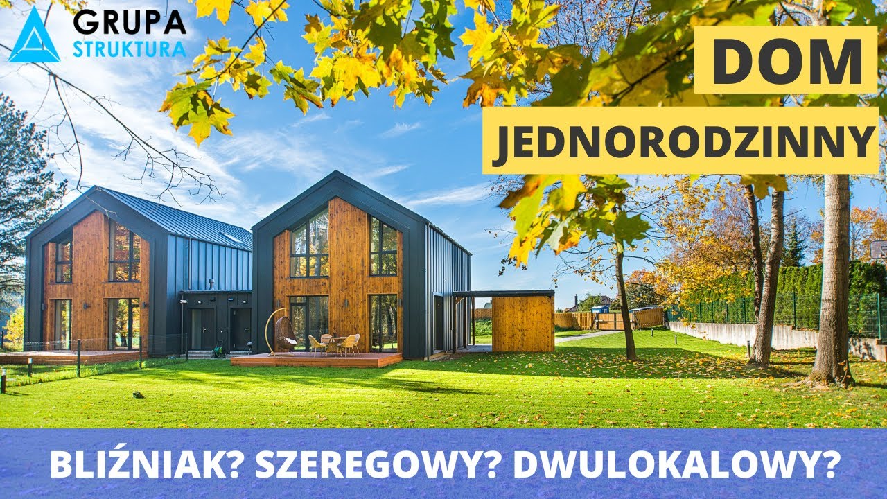Budynek mieszkalny jednorodzinny dwulokalowy czy bliźniak? Zobacz jakie są różnice!