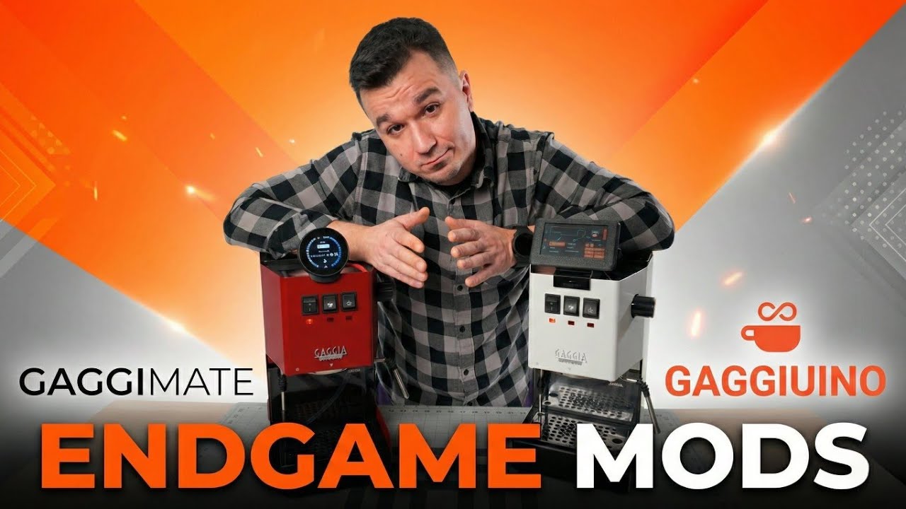 The Gaggia Classic Endgame Mods: Gaggiuino vs Gaggimate