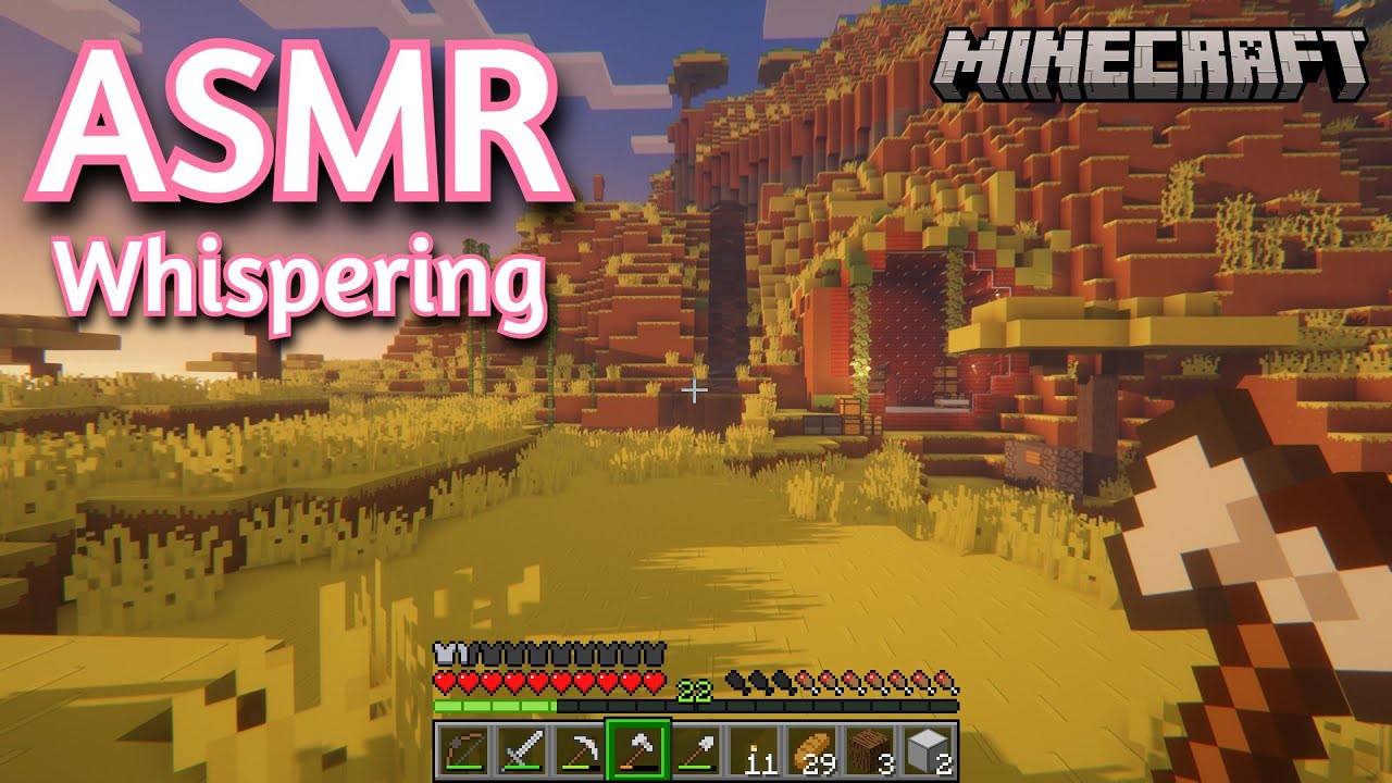 ASMR Gaming | MINECRAFT SURVIVAL EP12 | Whispering + keyboard/Mouse Sounds 💤