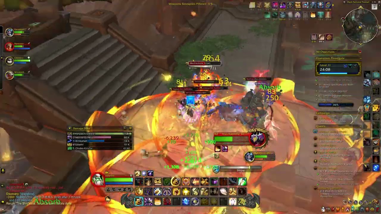 Operation Floodgate +11 Paladin Tank gameplay