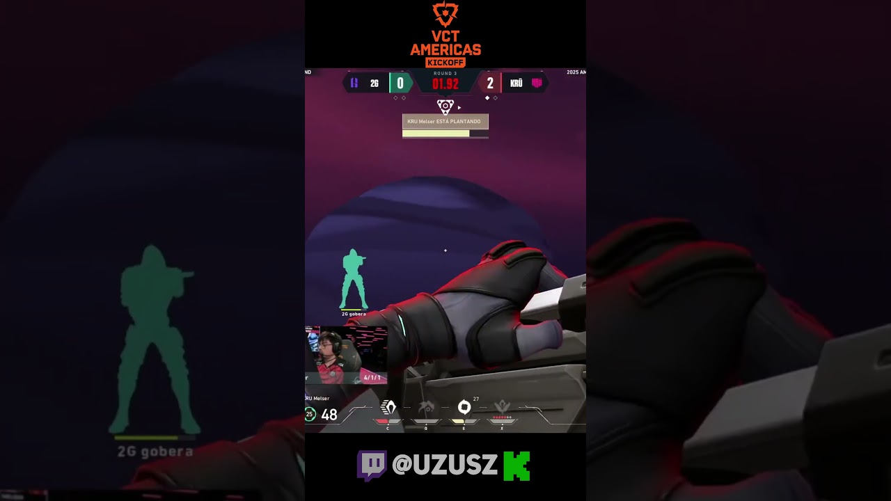 Melser 1v3 Clutch — [KRÜ Esports vs 2GAME] 