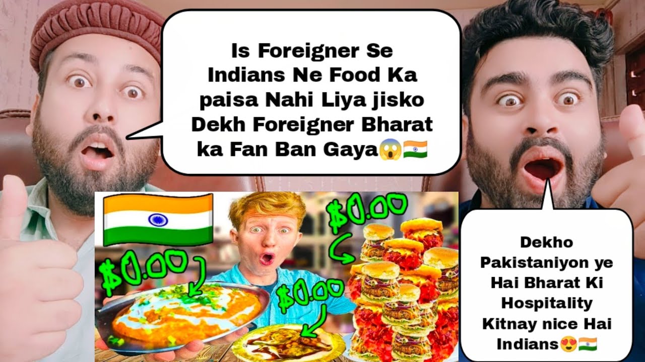 Foreigner spoke fluent Hindi and got Unlimited Free Food in India 🇮🇳 | Pakistani Reaction