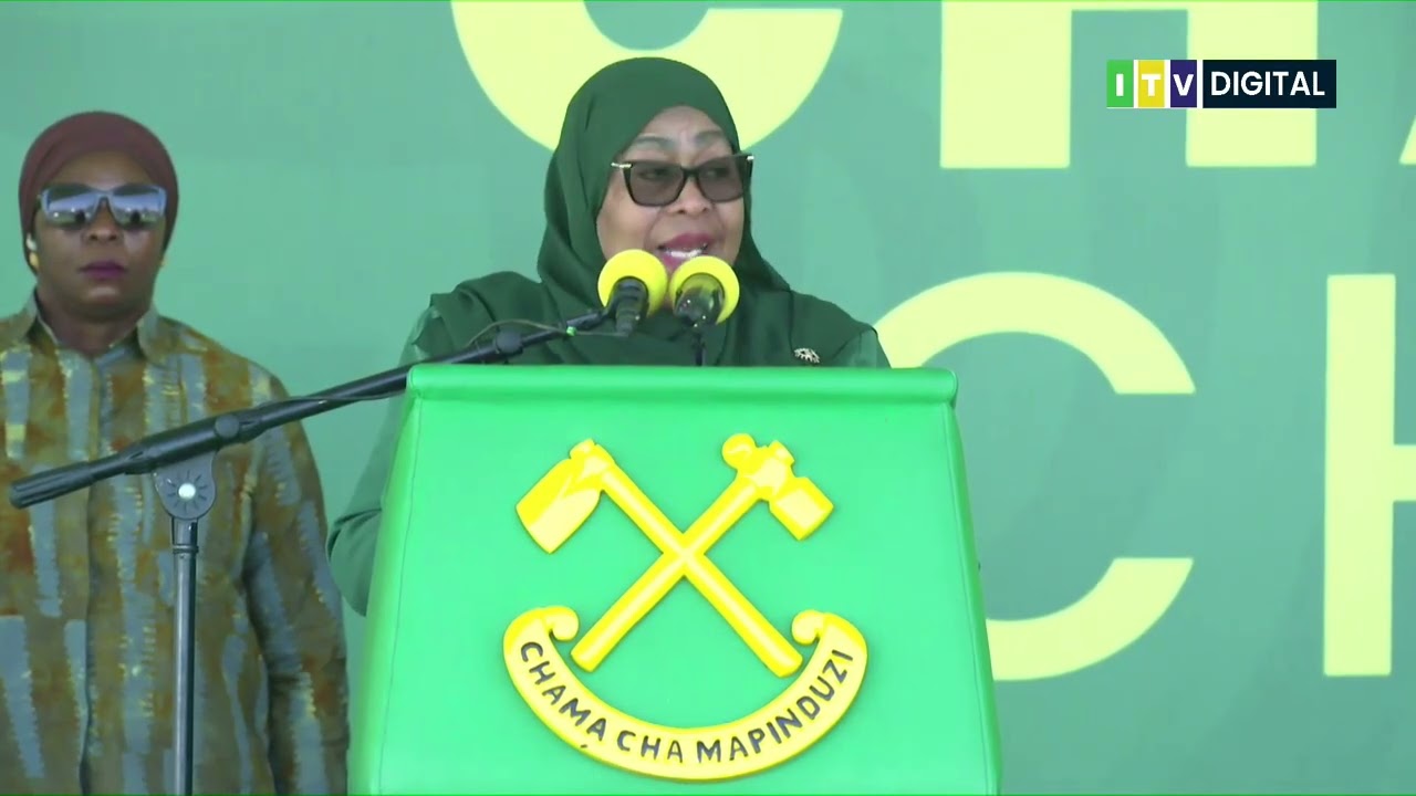 KISHINDO CHA  DKT. SAMIA KAMPENI  YA CCM SINGIDA MJINI