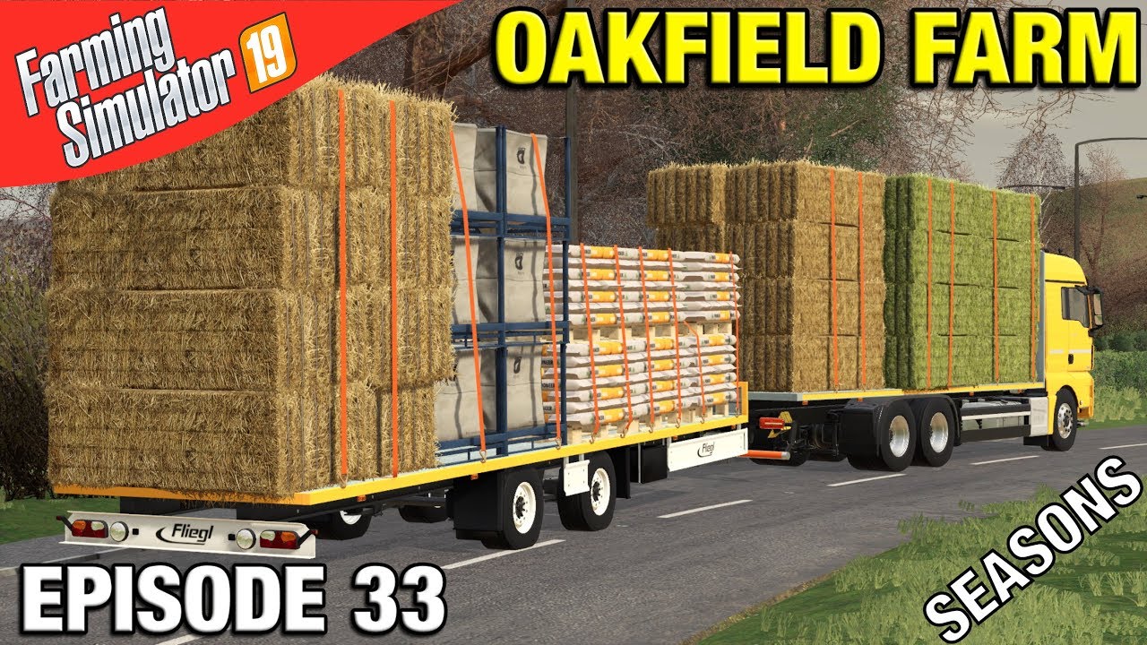 WE'VE GOT SEASONS! Farming Simulator 19 Timelapse - Oakfield Farm Seasons FS19 Episode 33