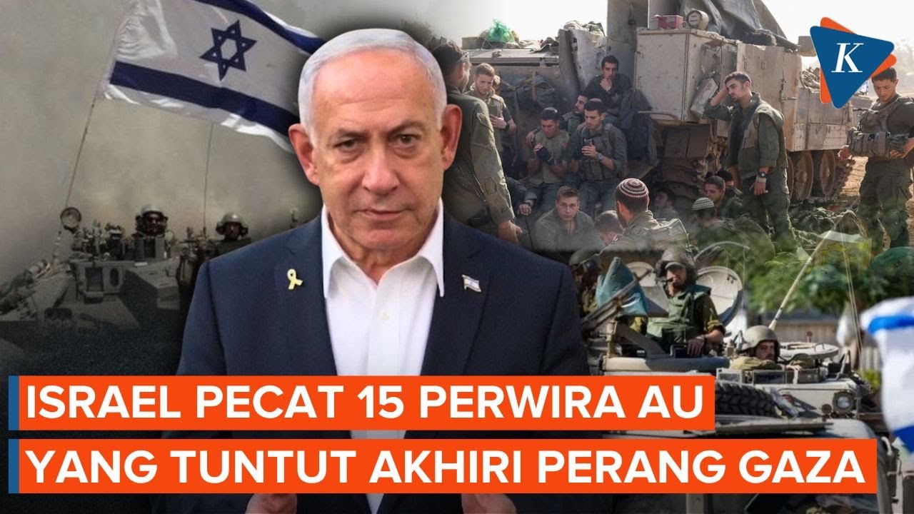 Tuntut Akhiri Perang Gaza, 15 Perwira Angkatan Udara Israel Dipecat