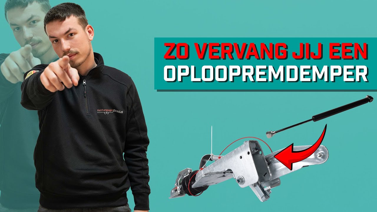 Aanhanger oploopremdemper vervangen!