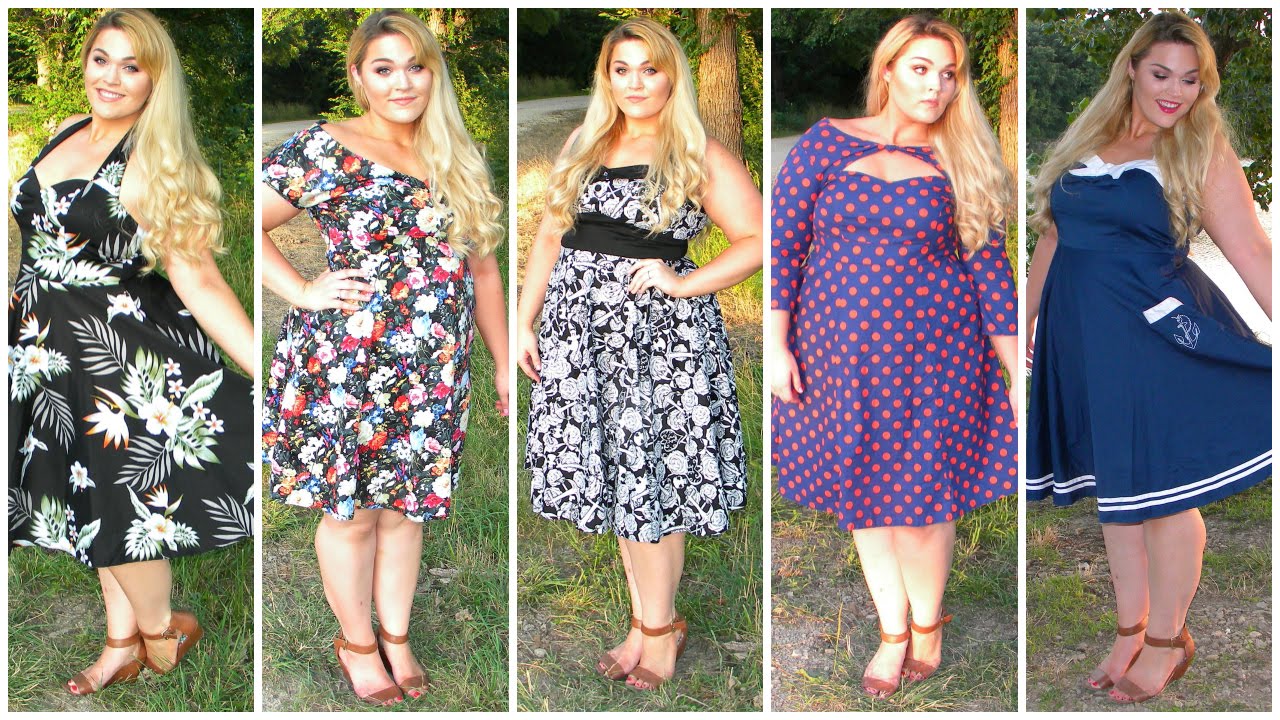 The Curvy Diaries: Retro Inspired Lookbook | Plus-Size