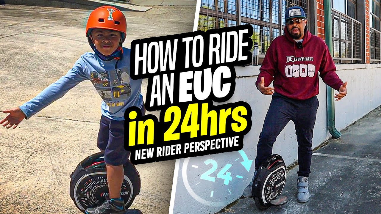 How to ride an EUC for absolute beginners a NEW rider/ESK8 rider's perspective Inmotion V12 Gotway