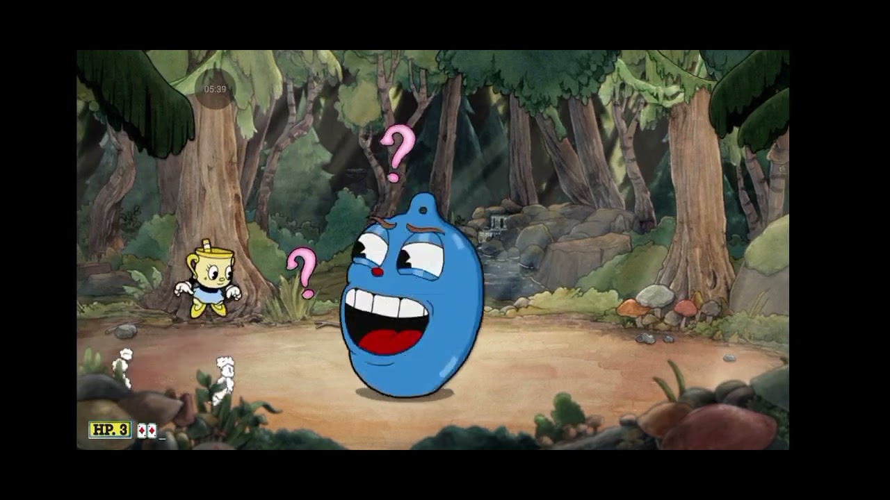 Cuphead Ilha Tinteiro 1Todos os Chefes(Modo Facil)