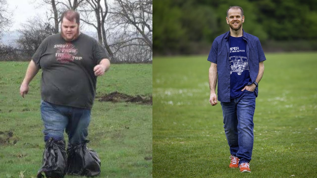 Jon Vidler lost 20st 7lbs and is named Slimming World's Greatest Loser 2019