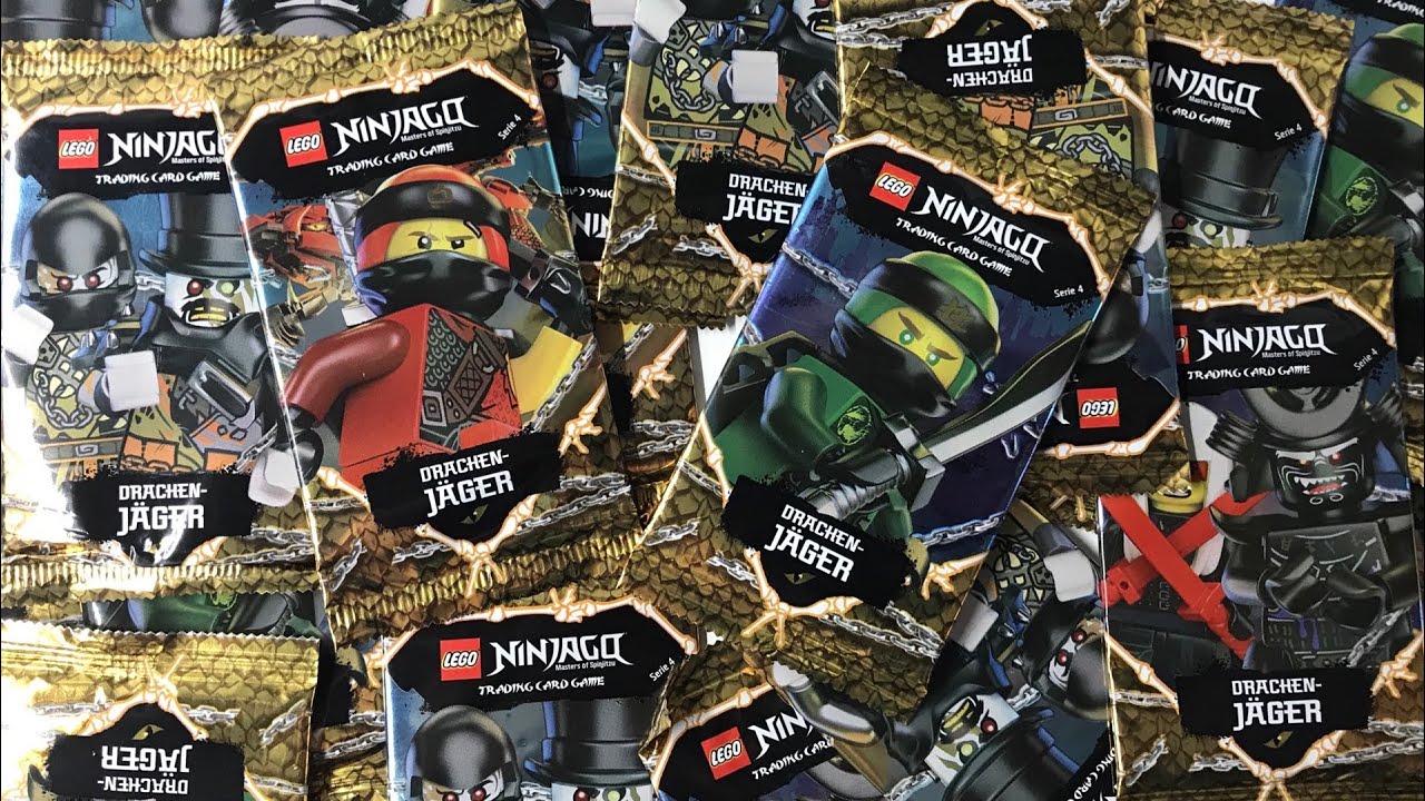 Lego Ninjago 20 Booster Serie 4 auspacken