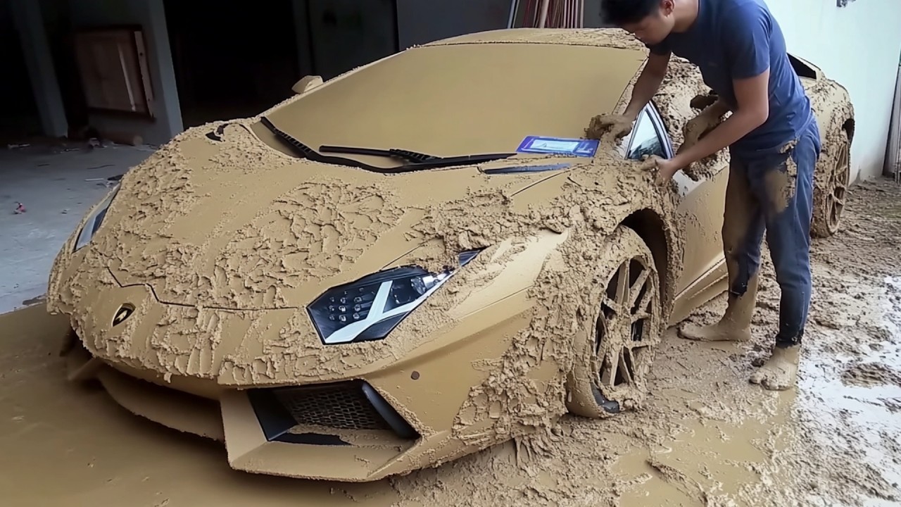 Мужчина Строит Кастомный LAMBORGHINI с Нуля | Полный Процесс от @haisupercar