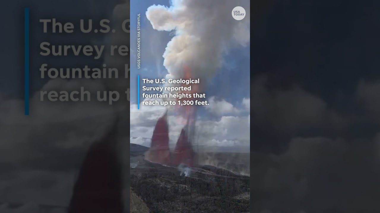 Kilauea volcano eruption sends lava and ash high above Hawaii, warnings issued