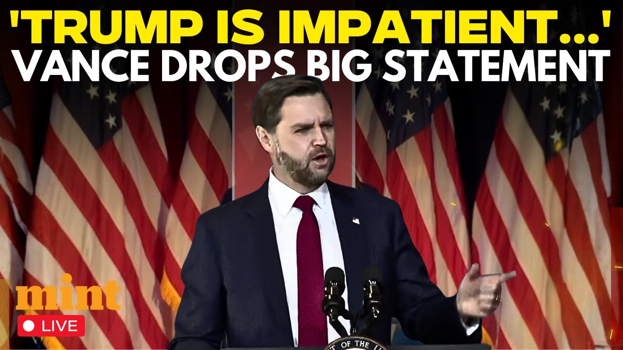 US Iran War LIVE: 'He's the Most Impatient ...' JD Vance Drops Big Statement On Trump Amid Iran War