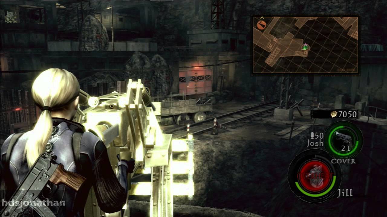 Resident Evil 5 Walkthrough - Desperate Escape - Jill & Josh