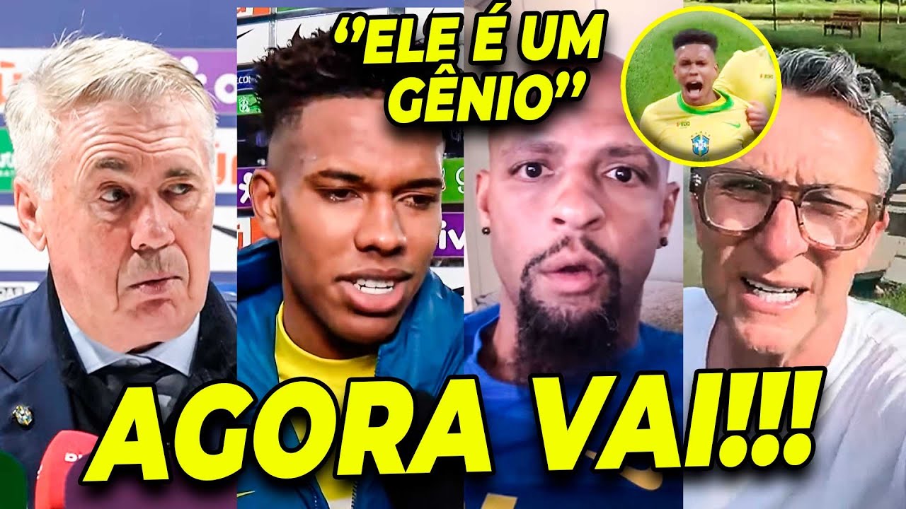 ''ELE É UM GÊNIO'' ESTEVÃO DESABAFA E MÍDIA VAI A LOUCURA COM VITÓRIA DO BRASIL!