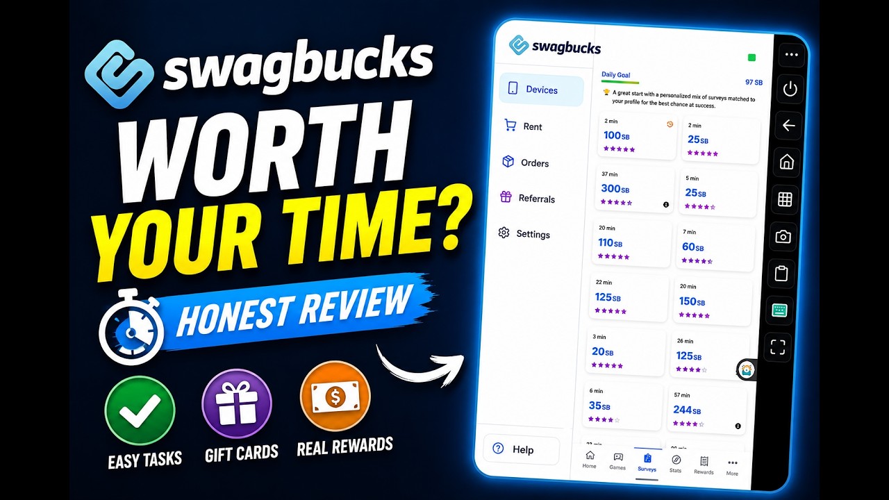 Swagbucks Review 2026 💰  Does It Really Pay or Waste of Time