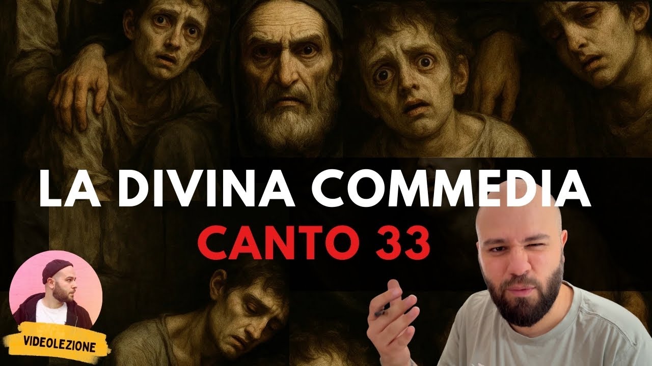 Dante - DIVINA COMMEDIA - Canto 33 INFERNO (riassunto e spiegazione)