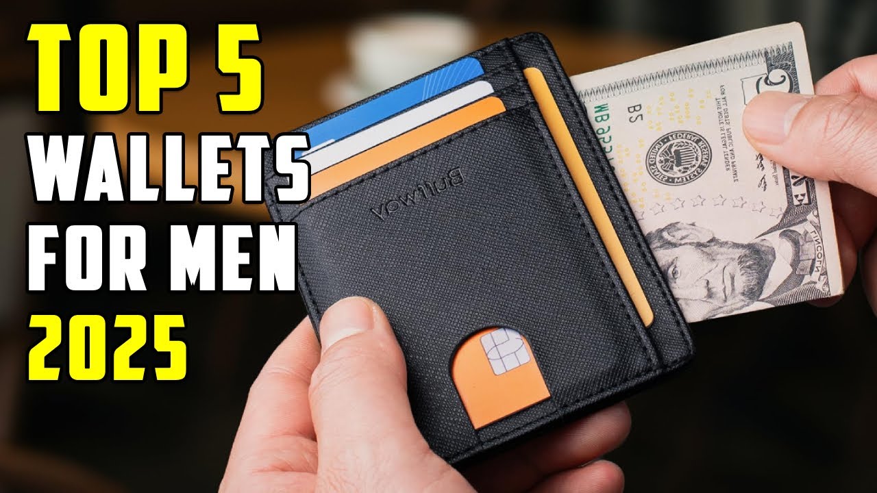 5 Best Wallets for Men 2025 | Slim, Stylish & Durable